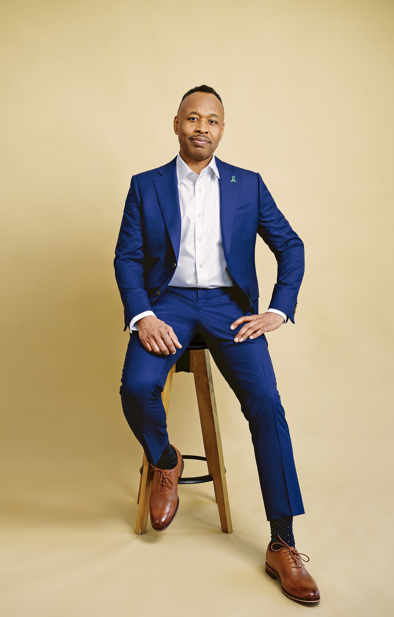 다른 세상. 9세에 아이티를 떠난 타뷰토는 뉴욕 맨해튼 어퍼이스트사이드에서 성장했다. 그의 집은 메모리얼 슬론케터링 암센터, 록펠러대학, 와일 코넬의대 등 뉴욕의 저명한 의학 기관들과 몇 블록 거리에 있었다. 그는 “나는 과학에 둘러싸여 자랐다”고 말한다. [사진 JAMEL TOPPIN FOR FORBES]