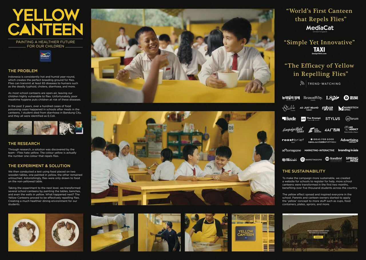 ‘노란색 식당’은 아동의 건강한 식습관과 사회적 교류를 촉진하는 상징적인 급식 공간을 의미한다.