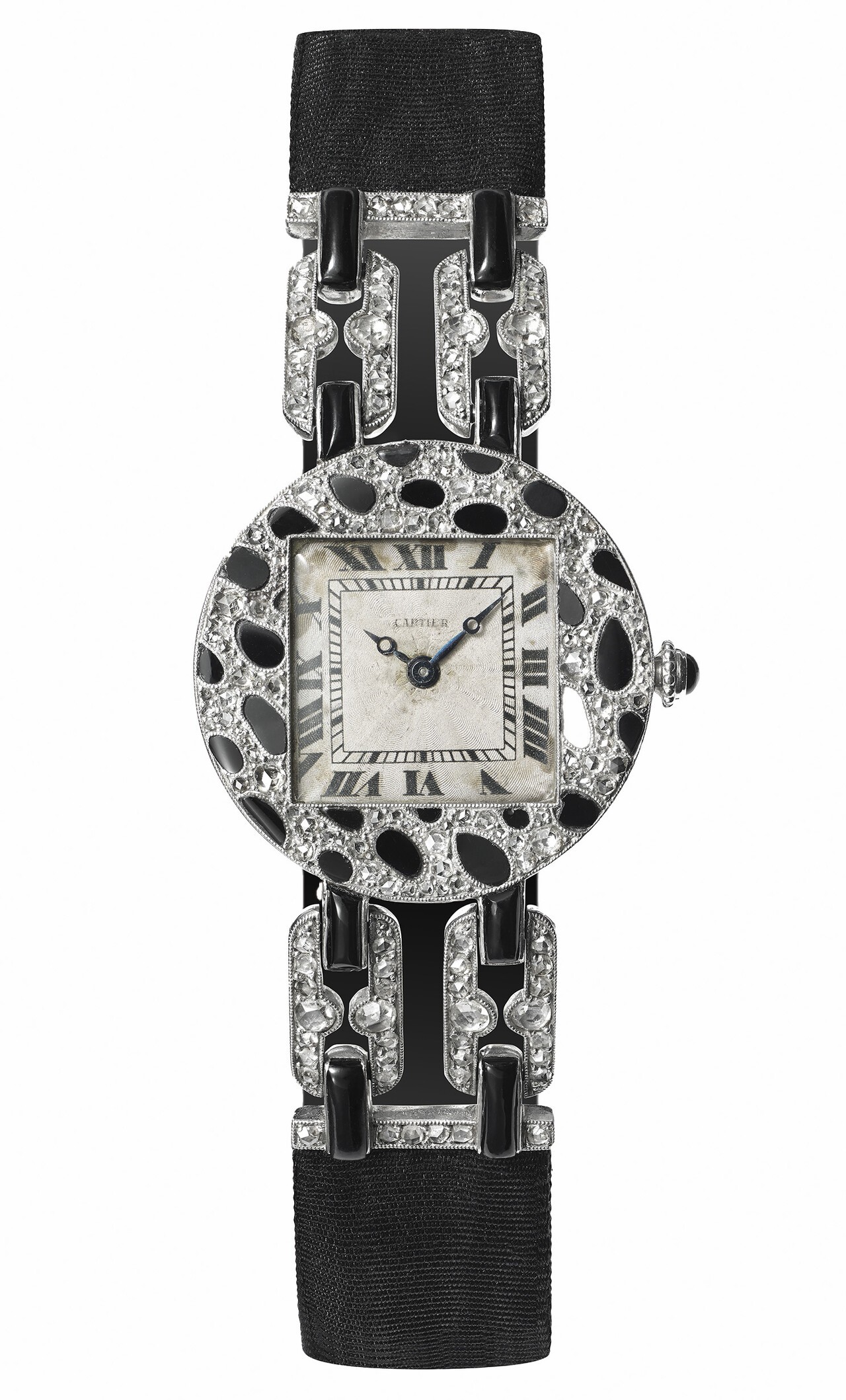 1914년에 출시된 팬더 브레이슬릿 워치. [사진 까르띠에]